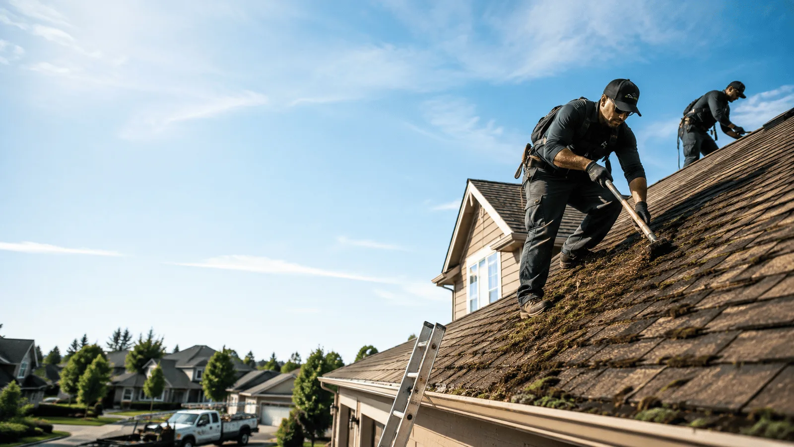 Roof Moss Removal in Columbus, TX near me